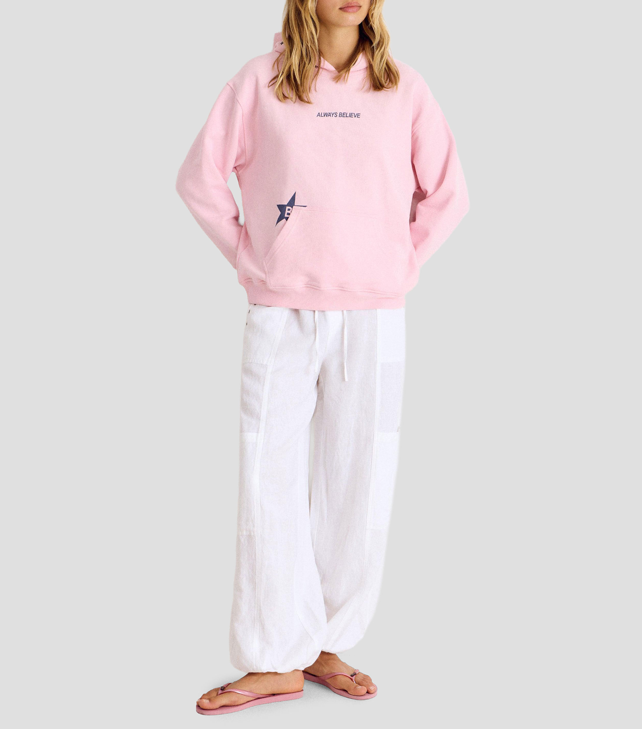 Sudadera canguro con capucha Mujer